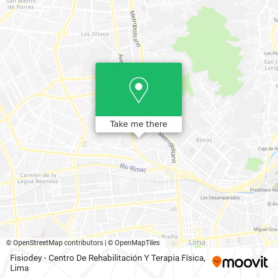 Fisiodey - Centro De Rehabilitación Y Terapia Física map