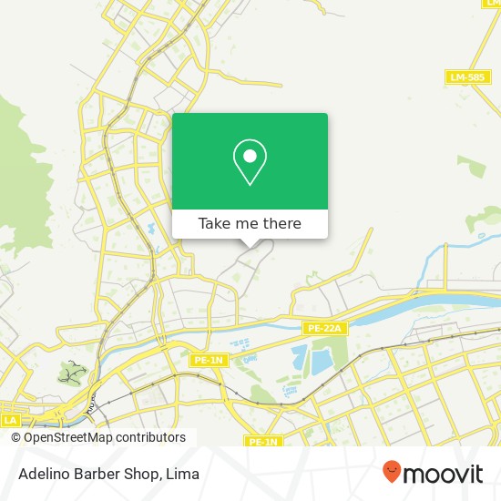Adelino Barber Shop map
