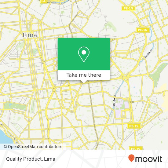 Quality Product map