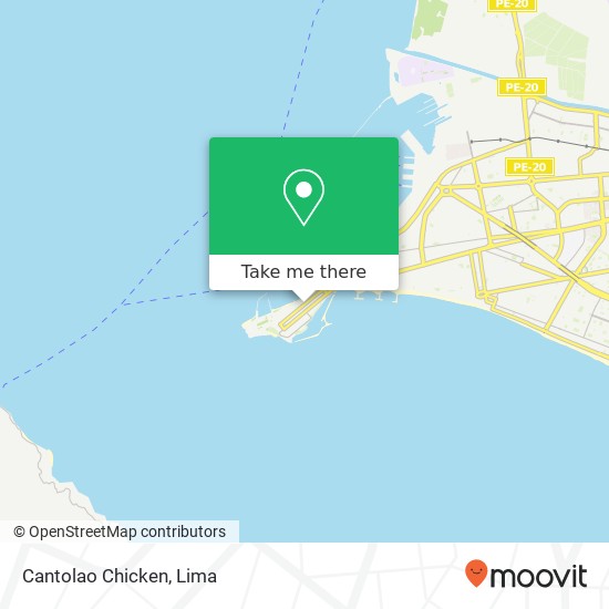 Cantolao Chicken map