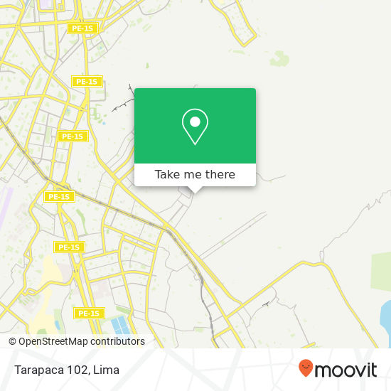 Tarapaca 102 map