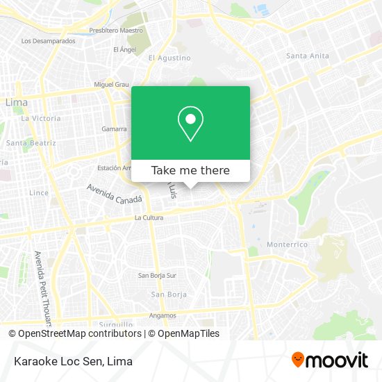 Mapa de Karaoke Loc Sen