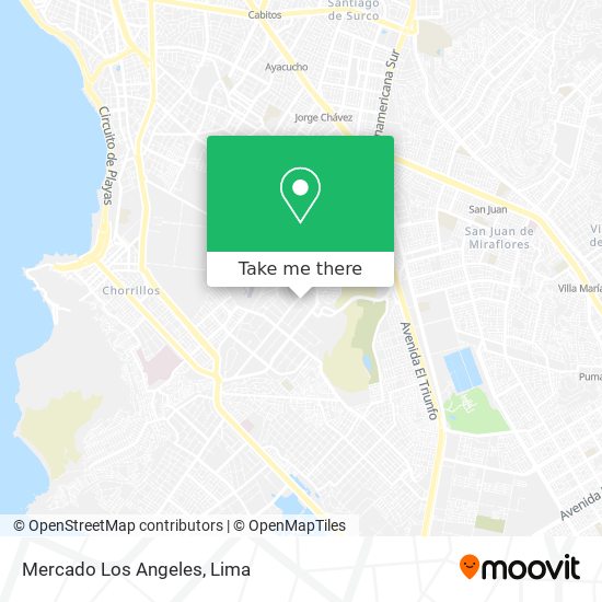 Mercado Los Angeles map