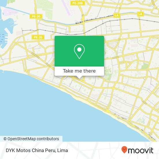 DYK Motos China Peru map