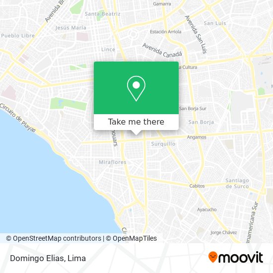Domingo Elias map