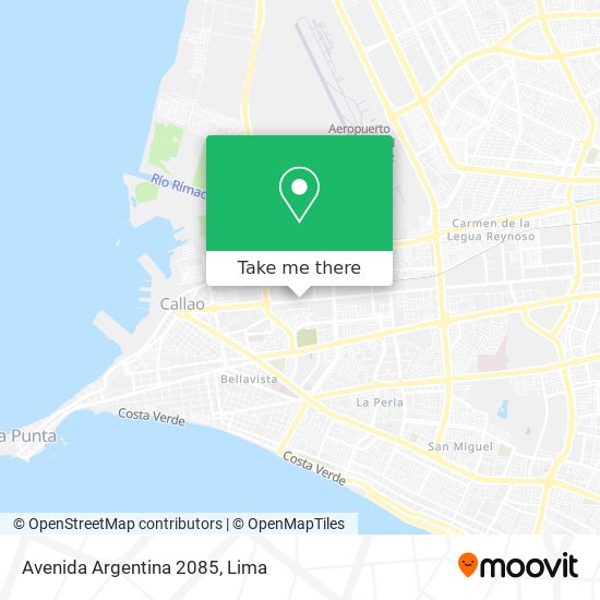 Avenida Argentina 2085 map
