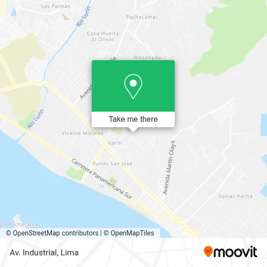 Av. Industrial map