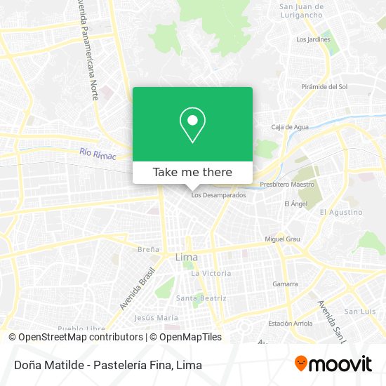 Doña Matilde - Pastelería Fina map