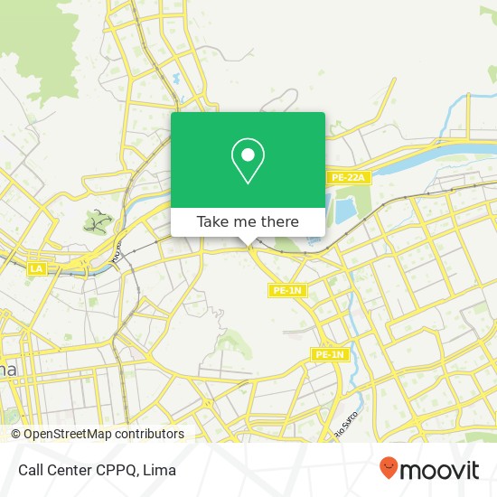 Call Center CPPQ map