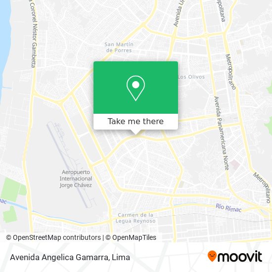 Avenida Angelica Gamarra map