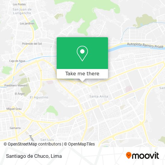 Santiago de Chuco map