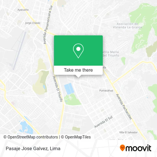Pasaje Jose Galvez map
