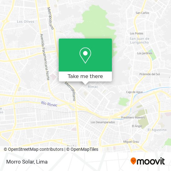 Mapa de Morro Solar