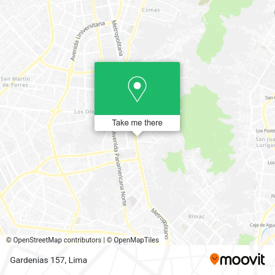 Mapa de Gardenias 157