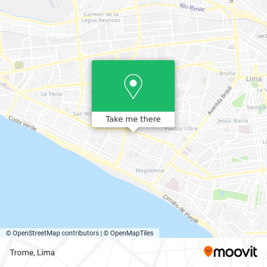 Trome map