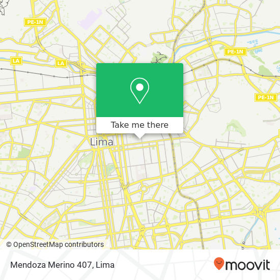 Mendoza Merino 407 map