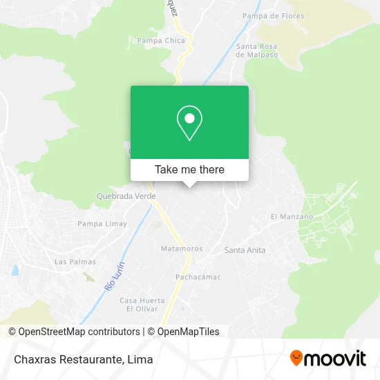 Chaxras Restaurante map