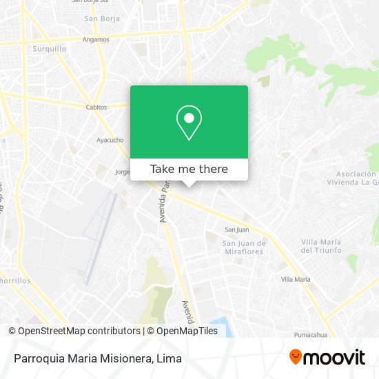 Parroquia Maria Misionera map