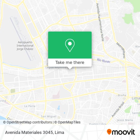 Avenida Materiales 3045 map