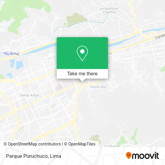Mapa de Parque Puruchuco