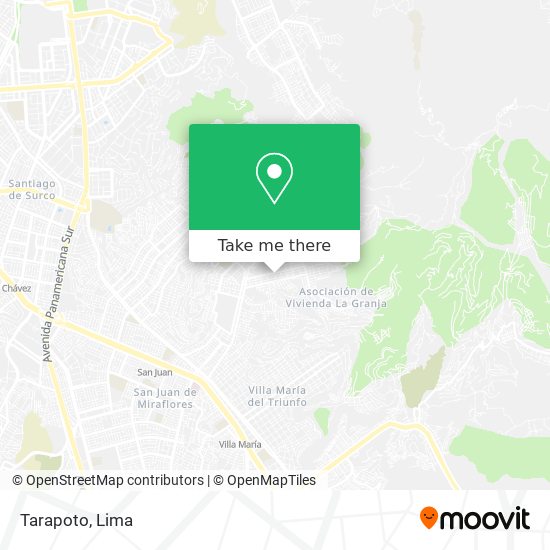 Tarapoto map