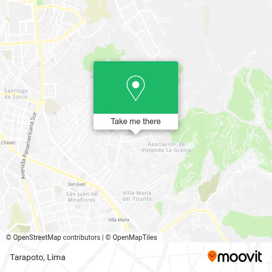 Tarapoto map