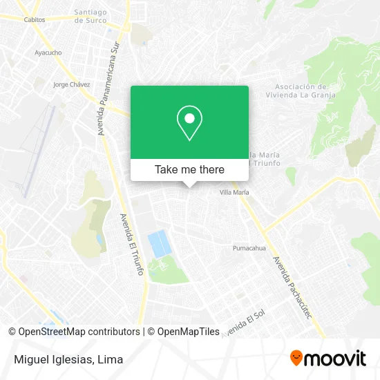 Miguel Iglesias map