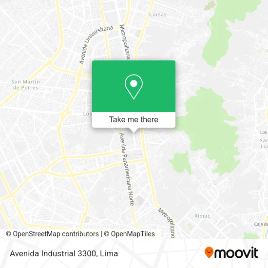 Mapa de Avenida Industrial 3300