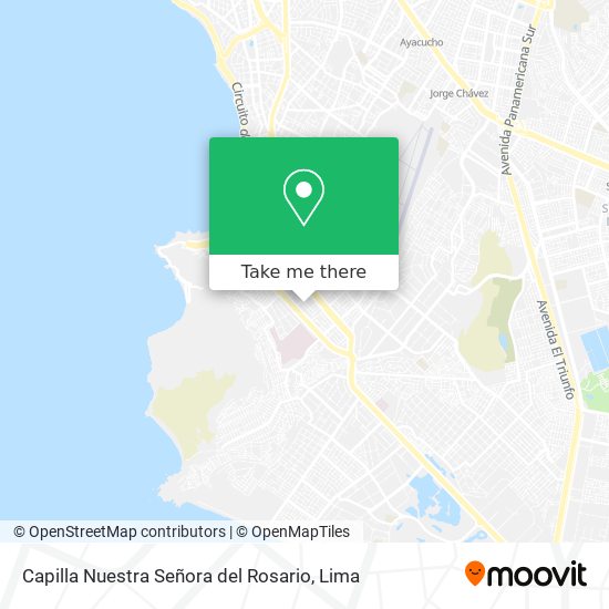 Mapa de Capilla Nuestra Señora del Rosario