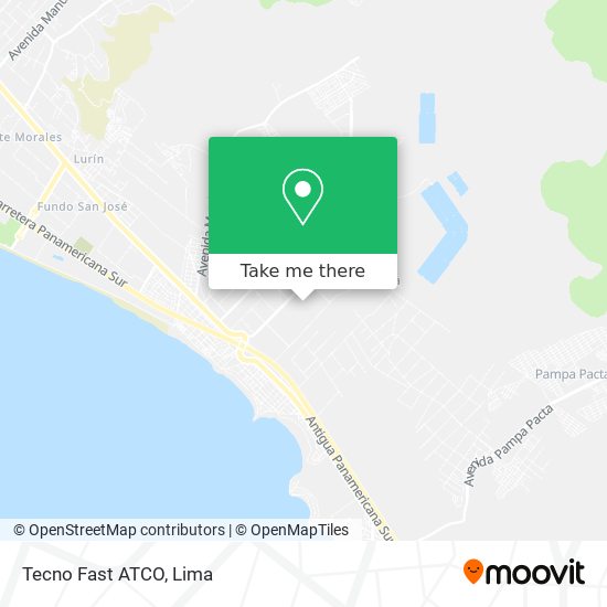 Tecno Fast ATCO map