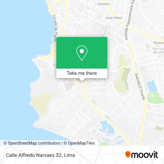 Calle Alfredo Narvaez 32 map