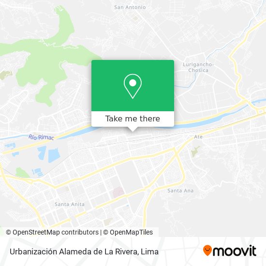 Urbanización Alameda de La Rivera map