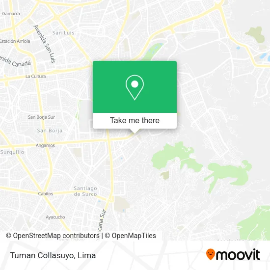 Tuman Collasuyo map