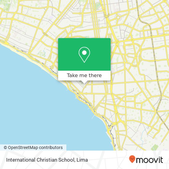 Mapa de International Christian School