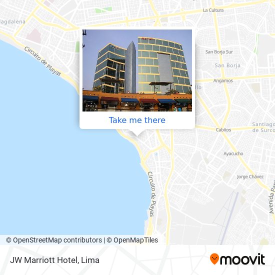 JW Marriott Hotel map