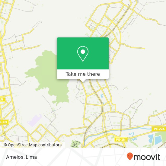 Amelos map