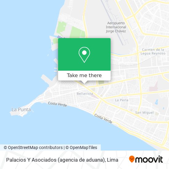 Palacios Y Asociados (agencia de aduana) map