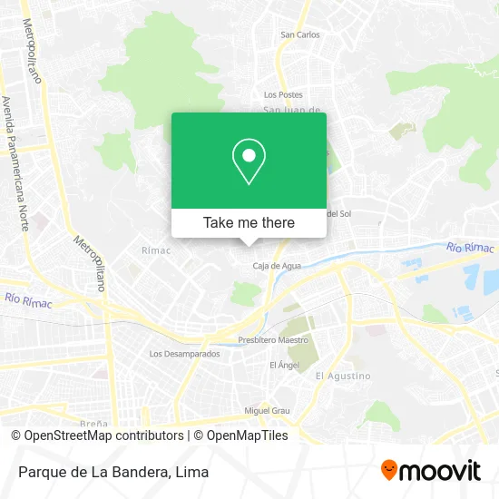 Parque de La Bandera map