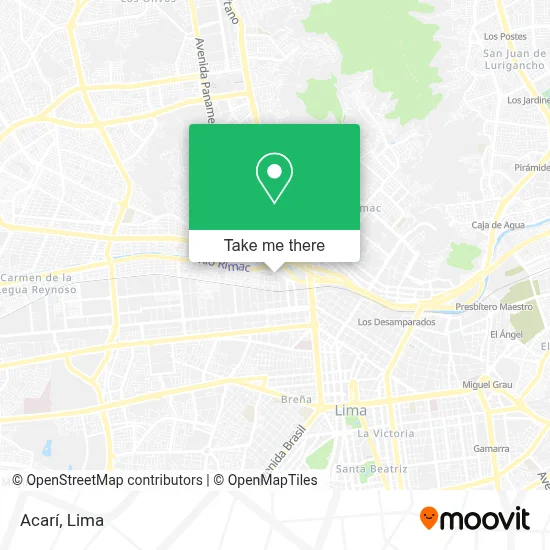 Acarí map