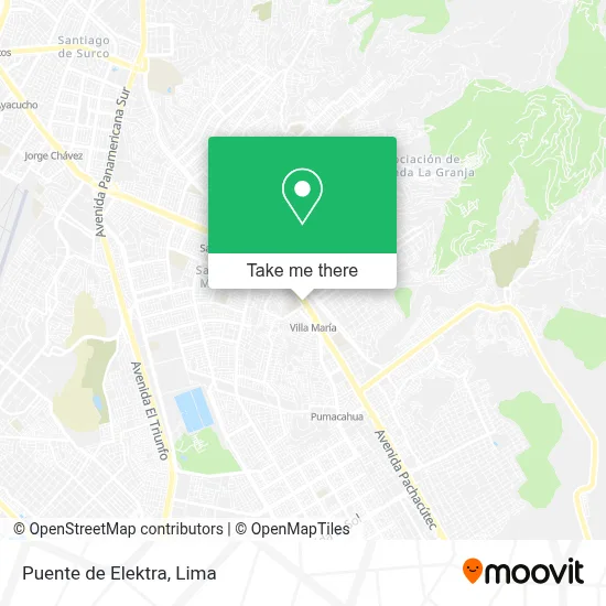 Puente de Elektra map