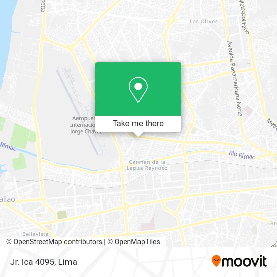 Jr. Ica 4095 map