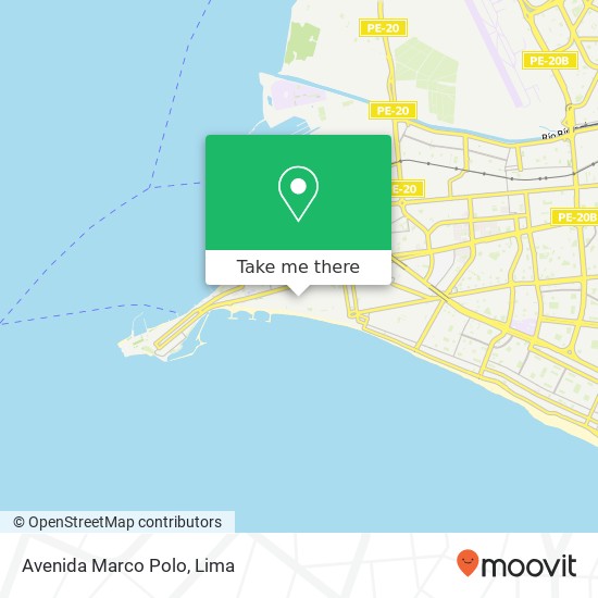 Avenida Marco Polo map