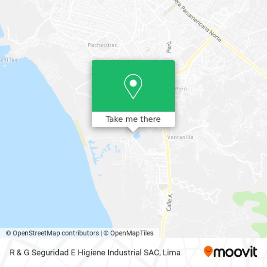 R & G Seguridad E Higiene Industrial SAC map
