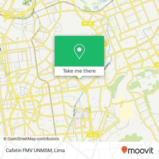 Cafetin FMV UNMSM map