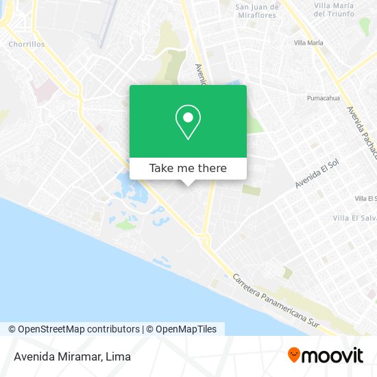 Mapa de Avenida Miramar