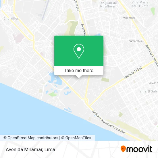 Avenida Miramar map