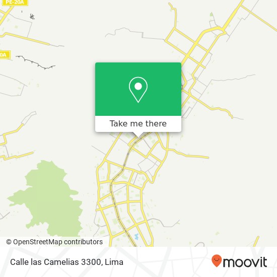 Calle las Camelias 3300 map