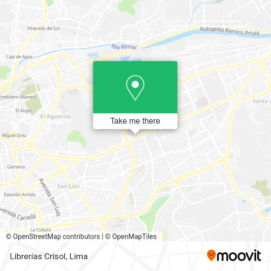 Mapa de Librerías Crisol