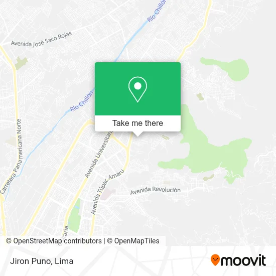 Jiron Puno map
