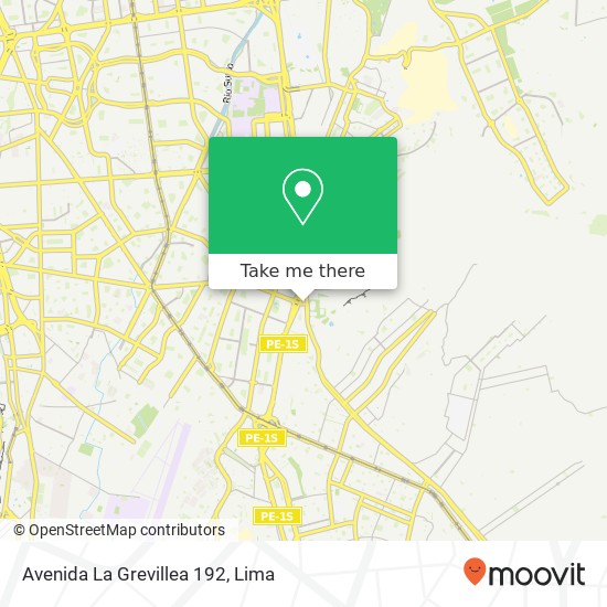 Avenida La Grevillea 192 map